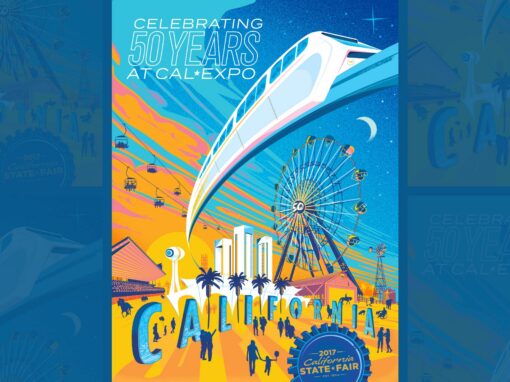 California State Fair 50th Anniversary Poster